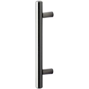 image of Wickes Bathroom Unit Bar Handle - Satin Nickel 96mm