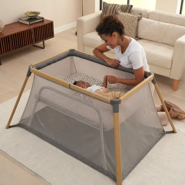 Image of Tutti Bambini CoZee Go Crib Dark Grey