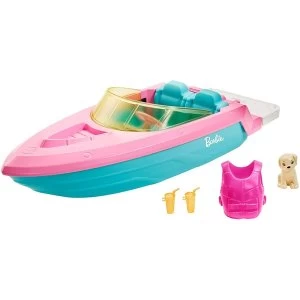 image of Barbies Boat Playset