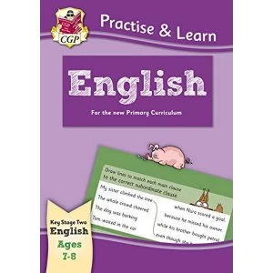 Image of Practise & Learn: English (ages 7-8) by CGP Books (Paperback, 2011)