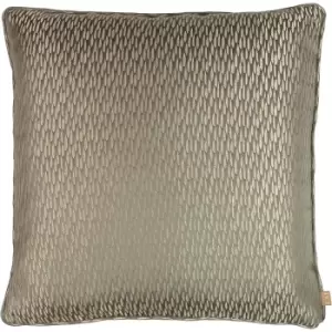 Image of Kai Astrid Jacquard Square Cushion Cover (One Size) (Mole)