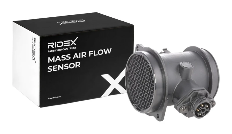 Image of Mass air flow sensor RIDEX 3926A0258
