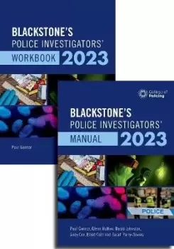 Image of Blackstone's Police Investigators Manual and Workbook by Paul Connor