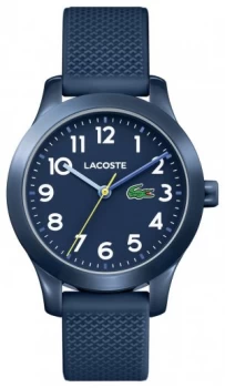 Lacoste Unisex Childrens Blue Silicone Strap Watch