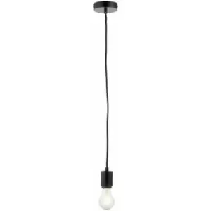 image of Loops - Ceiling Pendant Light Matt Black 40W E27 Dimmable Studio Cable Set