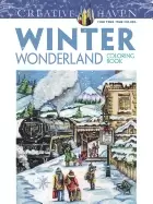 Image of creative haven winter wonderland coloring book