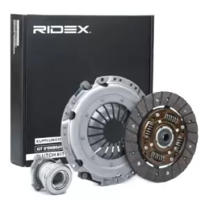 Image of RIDEX Clutch OPEL,SAAB,VAUXHALL 479C0641 55556349,90522426,90522931 Clutch Kit 90540855,93174510,24422061,55556349,71747899,8244234590,8244364420