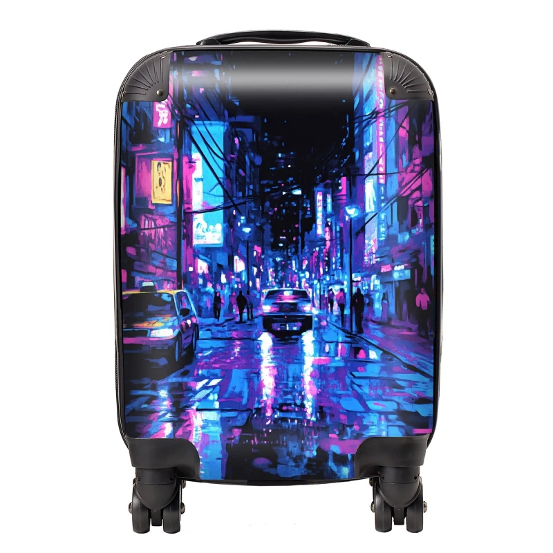 Image of Designer Luggage Dante Mercer: 00009 Suitcase Size: Medium Multicolor Unisex Medium