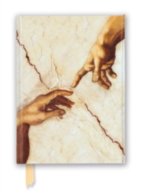 Image of Michelangelo: Creation Hands (Foiled Journal) Notebook / blank book