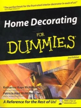 Image of Home Decorating for Dummies by Katharine Kaye Mcmillan Paperback