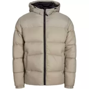 Image of Jack and Jones Hooded Knight Jacket Mens - Beige