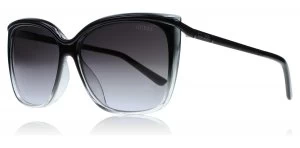 image of Guess GU7419 Sunglasses Black / Transparent 01B 59mm