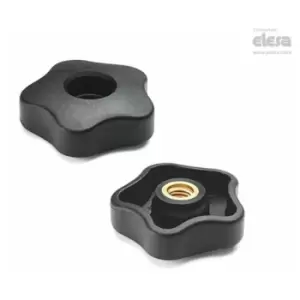 Image of ELESA Shortened lobe knob-VCRT.63 FP-M12