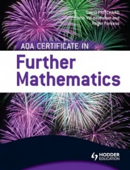 Image of Aqa Certificate Further Mathematics by Val Hanrahan Paperback