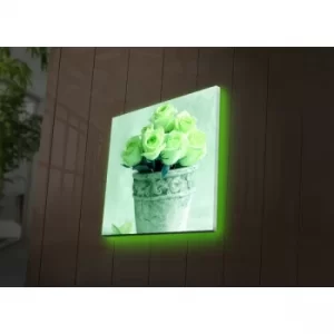 Image of 4040DACT-37 Multicolor Decorative LED Lighted Canvas Painting