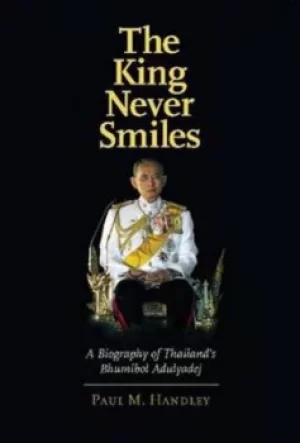 Image of The king never smiles by Paul M. Handley