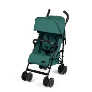 Image of ickle bubba Discovery Stroller - Matt Black / Teal