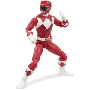 image of Power Rangers Lightning Collection Mighty Morphin Red Ranger 6" Action Figure