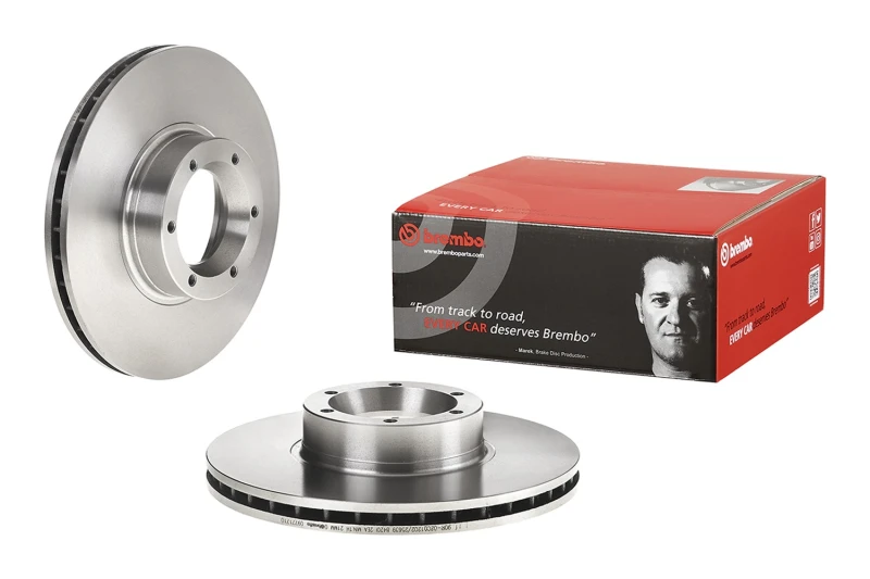 Image of BREMBO Brake disc BREMBO 09.7717.10