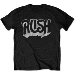 Image of Rush - Logo Mens Large T-Shirt - Black