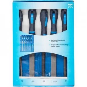 image of PFERD 11801531 Workshop file set 200 mm cut 1 in PVC roll-up bag incl. outer carton 200 mm