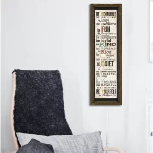Image of MZM417 Multicolor Decorative Framed MDF Painting