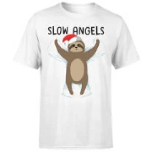 Image of Slow Angels T-Shirt - White - 3XL