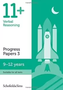 Image of 11+ Verbal Reasoning Progress Papers Book 3: KS2, Ages 9-12
