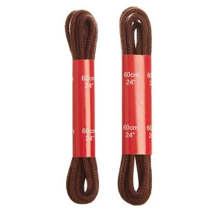 Image of Punch Round Brown Laces - 60cm