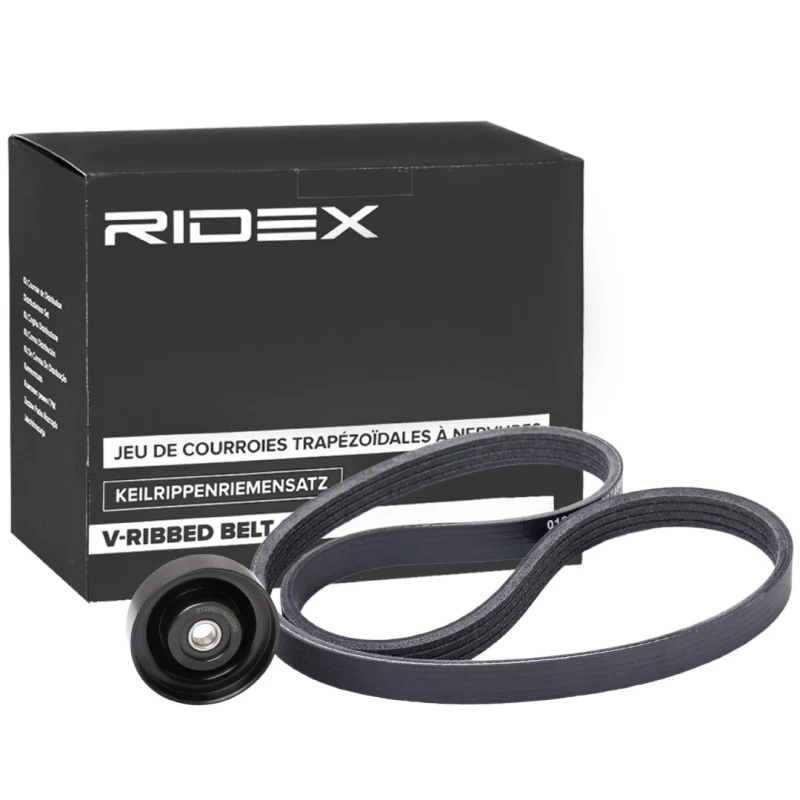 Image of RIDEX 542R0945 V-ribbed belt set V-Ribbed Belt Set (542)