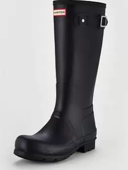 Image of Hunter Original Tall Wellingtons, Black, Size 12, Men