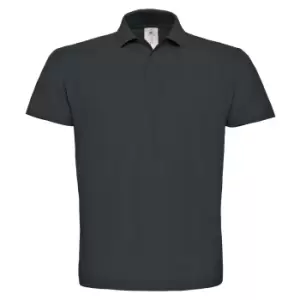 Image of B&C ID.001 Mens Short Sleeve Polo Shirt (2XL) (Anthracite)