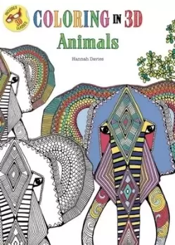 Image of Coloring in 3D Animals by Hannah Davies