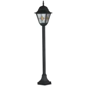 Image of Fan Europe PISA Outdoor 109cm Bollard Black, Gold, IP44 109x21cm