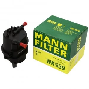 Image of Mann Filter WK939 Fuel Filter
