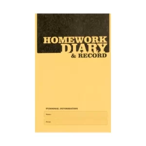 Image of Silvine A6 Homework Diary 75gsm Pack of 20