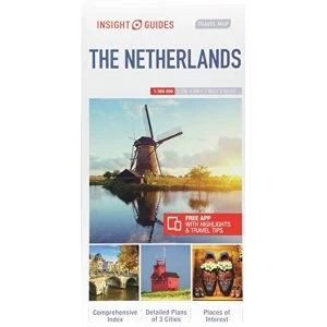 Image of Insight Guides Travel Map Netherlands Sheet map 2018
