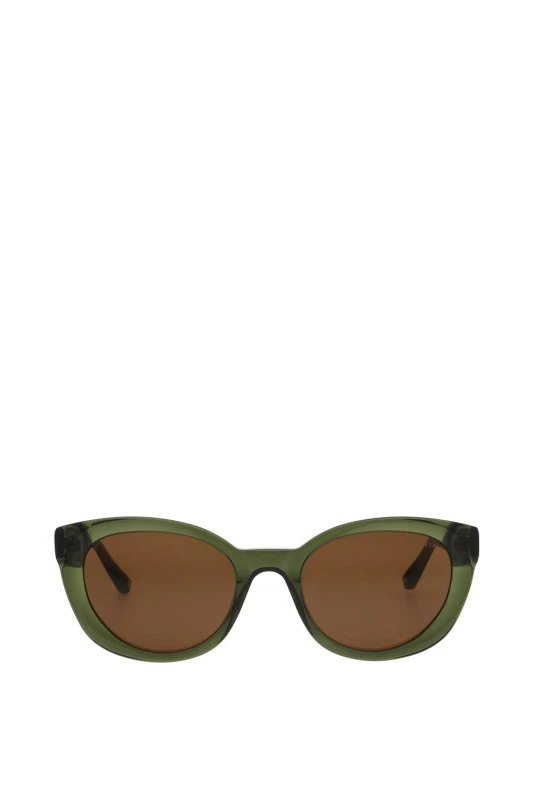 Image of Ted Baker Womens Daliah Sunglasses in Khaki Khaki Female One Size