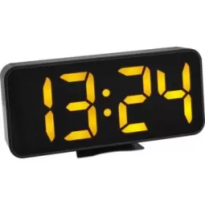 image of TFA Dostmann 60.2027.01 Quartz Alarm clock Black