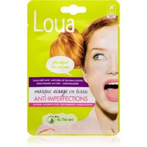 image of Loua Anti-Blemish Face Mask Cleansing Sheet Mask 23ml