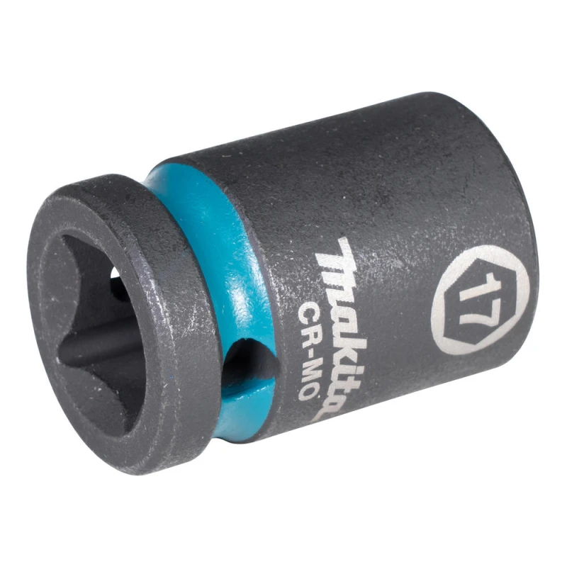 Image of Makita 1/2" Drive Impact Black Impact Socket 1/2" 17mm E-16134