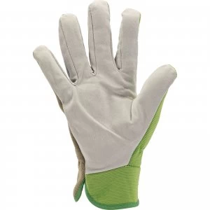 Image of Draper Expert Gardening Gloves Grey / Green L
