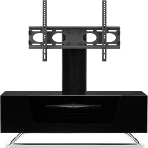 image of Alphason Chromium 2 1000 + Bracket TV Stand - Black