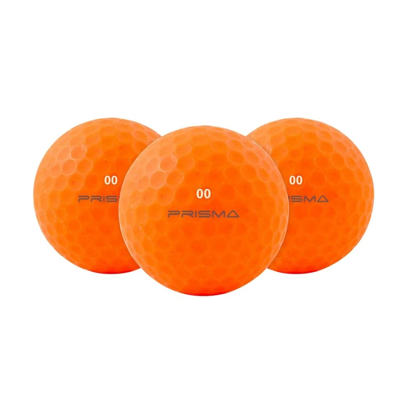 Image of Masters Prisma Titanium Golf Balls (Pack of 12) Orange