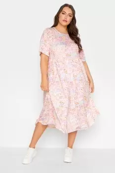 Image of Animal Midaxi Smock Dress