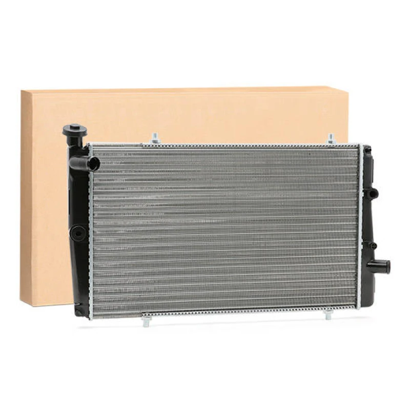 Image of STARK SKRD-0120332 Engine radiator Manual Transmission, Plastic Aluminium, Plastic Radiator,engine cooling (470)