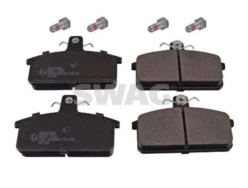 Image of Brake pad set SWAG 33 10 6335