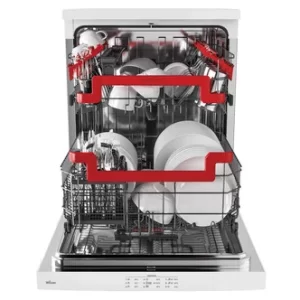 Image of Hoover HSF5E3DFW Freestanding Dishwasher