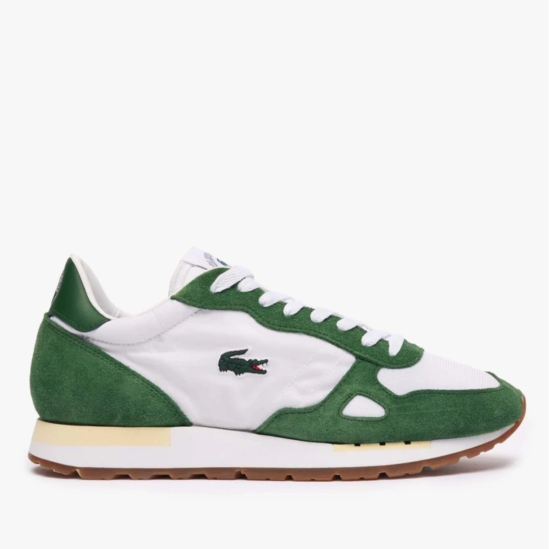 Image of Lacoste Partner 70s Trainers White male UK 7.5