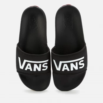 Image of Vans La Costa Slide Sandals - Black - UK 11
